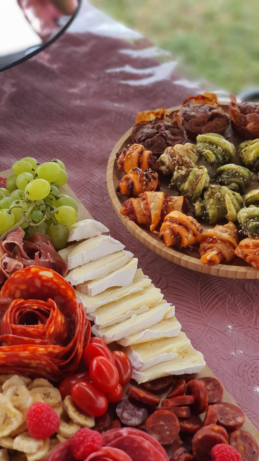 Plateau fromages charcuterie