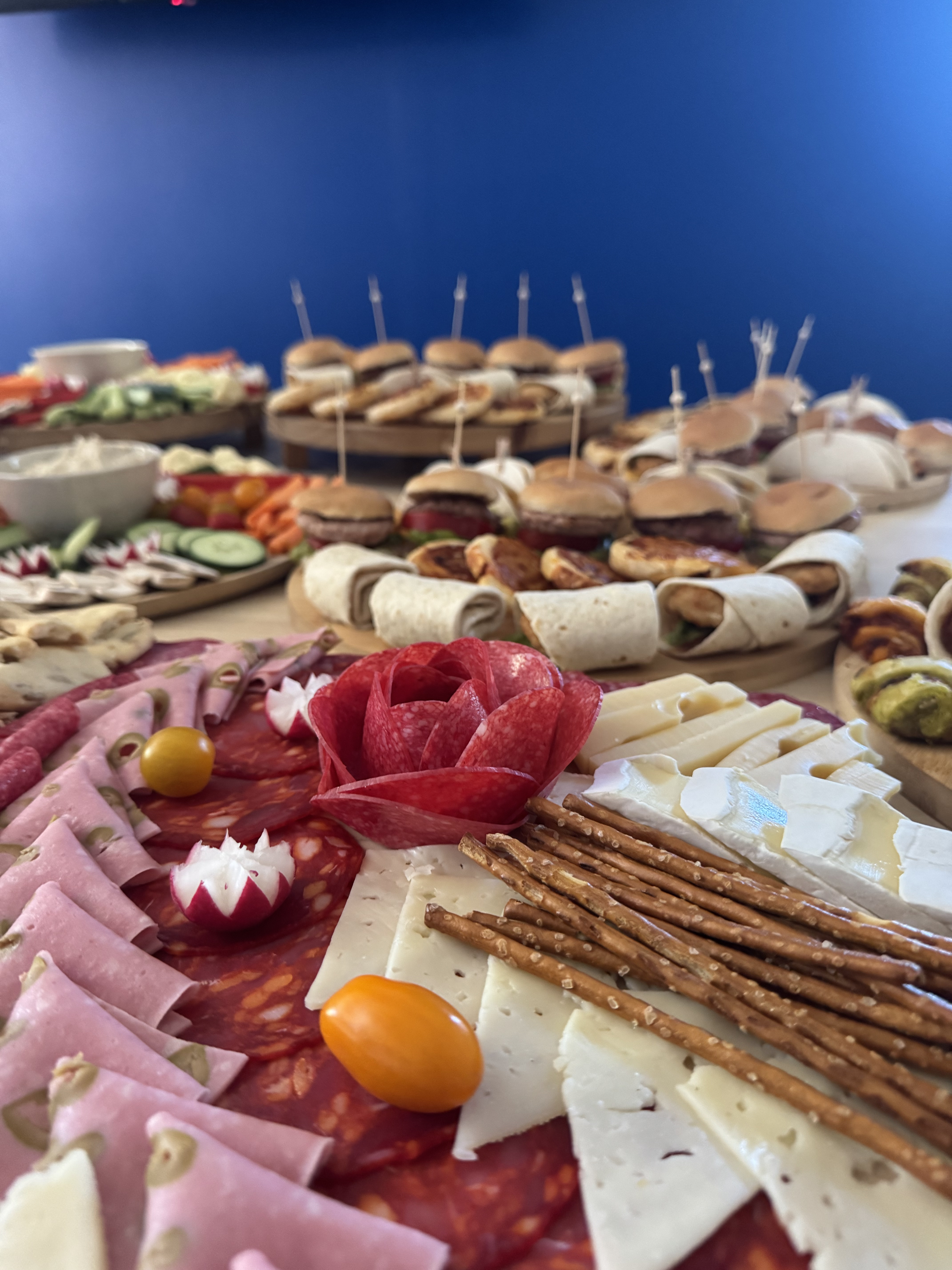 Grande planche charcuterie et fromages