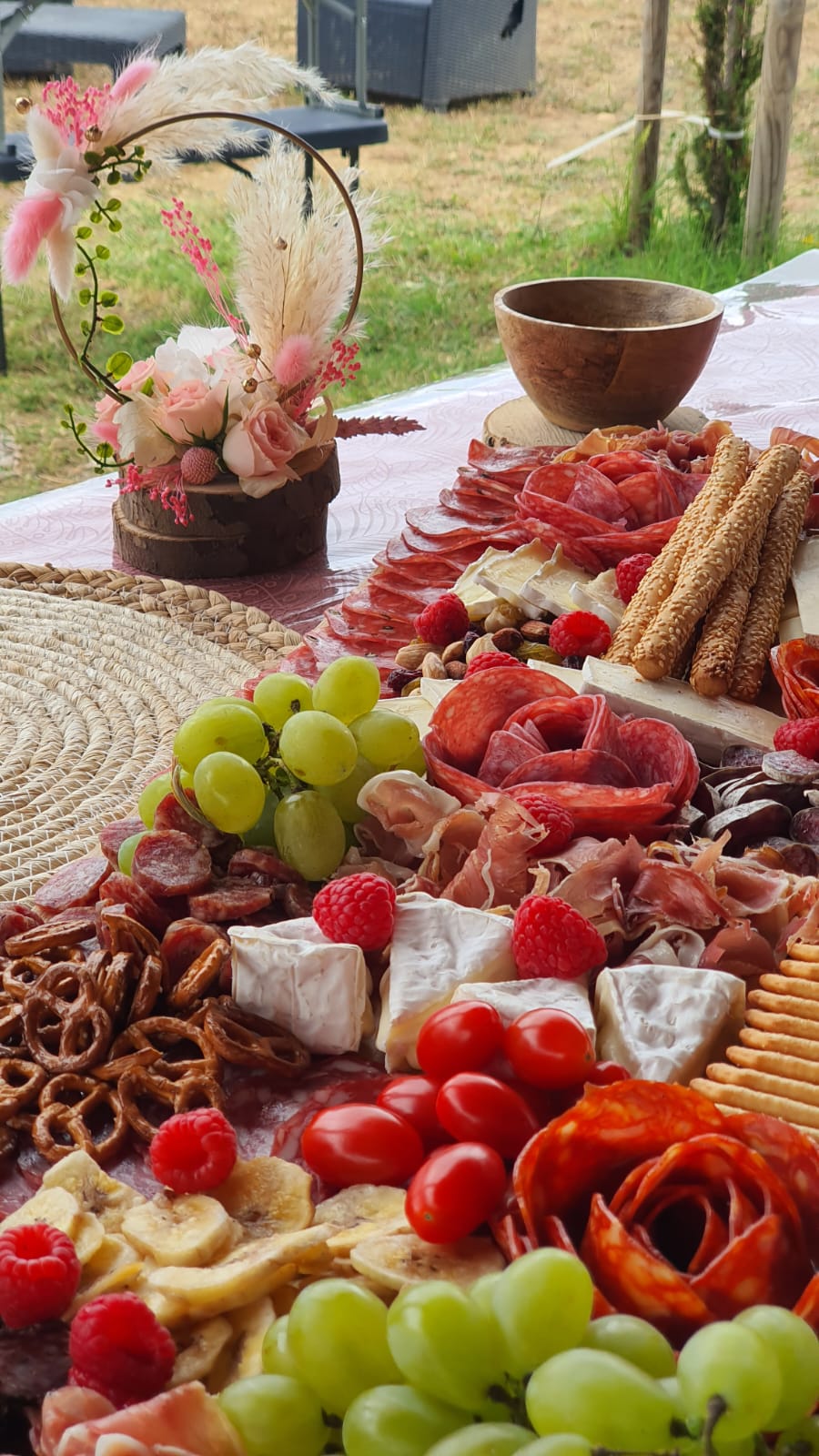 Plateau charcuterie raffiné